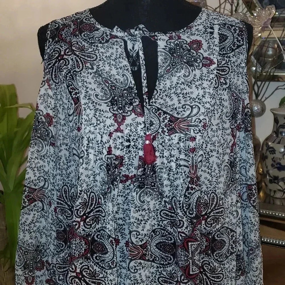 REBECCA MINKOFF blouse size M NWOT - Picture 2 of 7